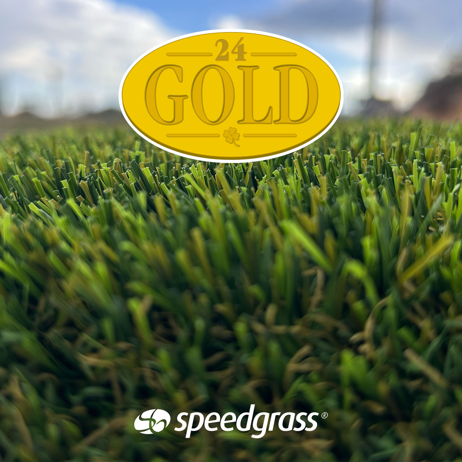 El mejor césped artificial Gold 24 Speedgrass